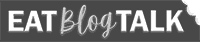 Eat Blog Talk logo.