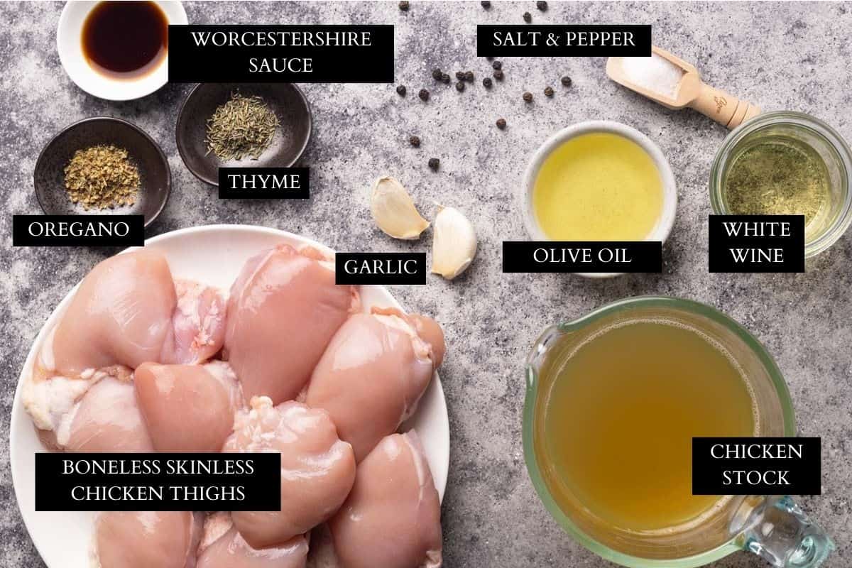 Ingredient overview.